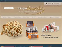 Tablet Screenshot of lesnougatsstanislas.com